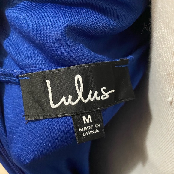 Lulu's Embellished Maxi Dress in Royal Blue - Picture 2 of 5